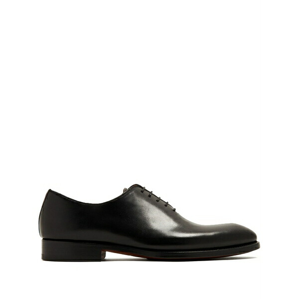 マグナーニ メンズ 御召しものシューズ シューズ Leather oxford shoes Black