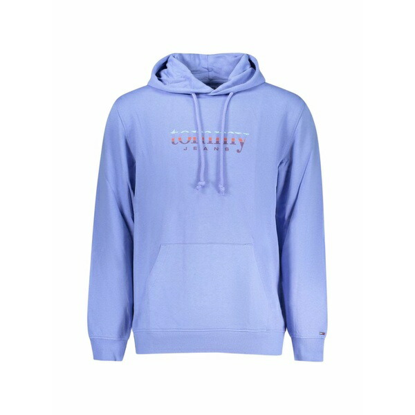 トミー ヒルフィガー メンズ パーカー・スウェットシャツ アウター Logo-print hoodie Purple