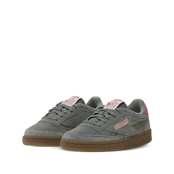 リーボック レディース スニーカー シューズ Club c revenge suede panelled sneakers Grey｜asty