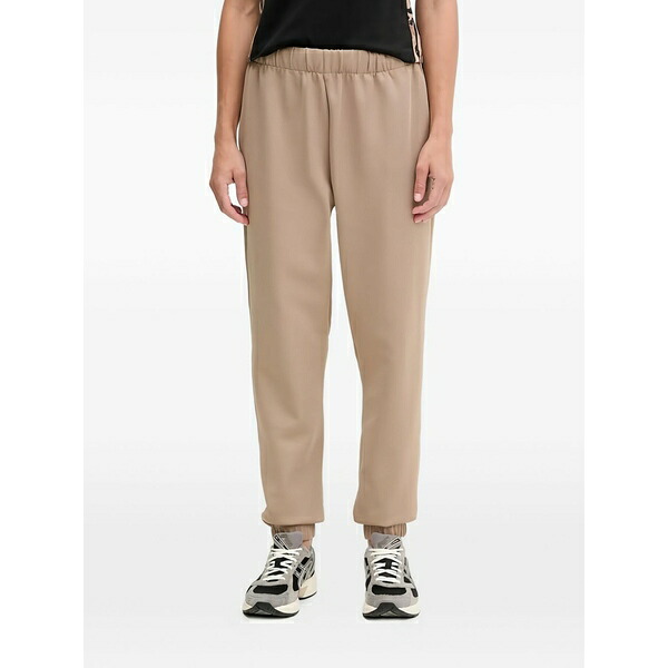 アディダス レディース カジュアルパンツ ボトムス Logo-plaque track pants Brown