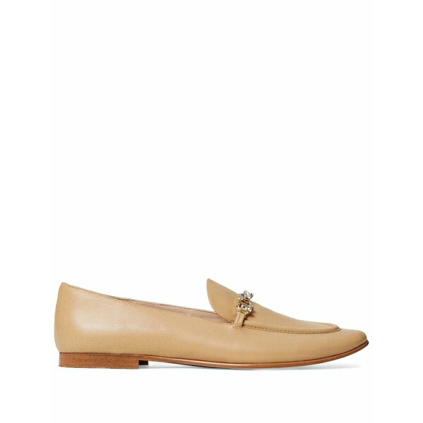 ツイン書き割り レディース スリッポン・ローファー シューズ Oval t leather loafers  Neutrals