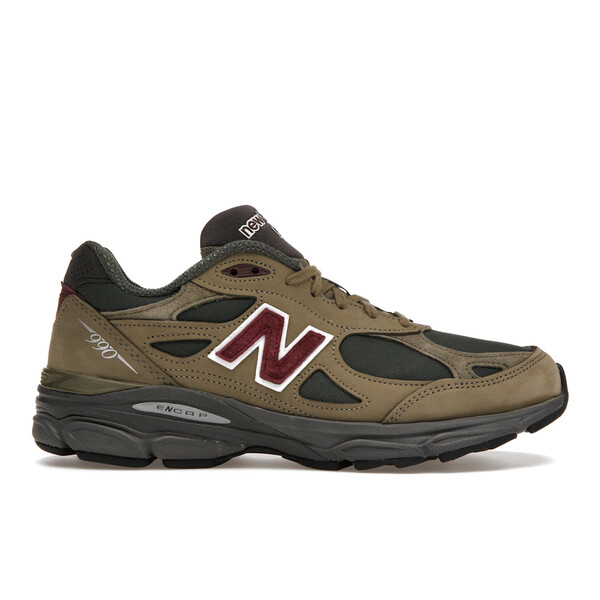 New Balance ニューバランス メンズ スニーカー 【New Balance 990v3 MiUSA Teddy Santis Green Purple】 サイズ US_9.5(27.5cm) Green/Purple