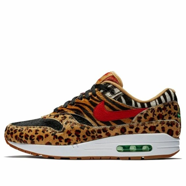 Nike ナイキ メンズ スニーカー 大気圏マックス 【Nike x Atmos Air Max 1 DLX \u0027Animal Pack\u0027 2018 AQ0928-700】  大きさ US_10.5(28.5糎)