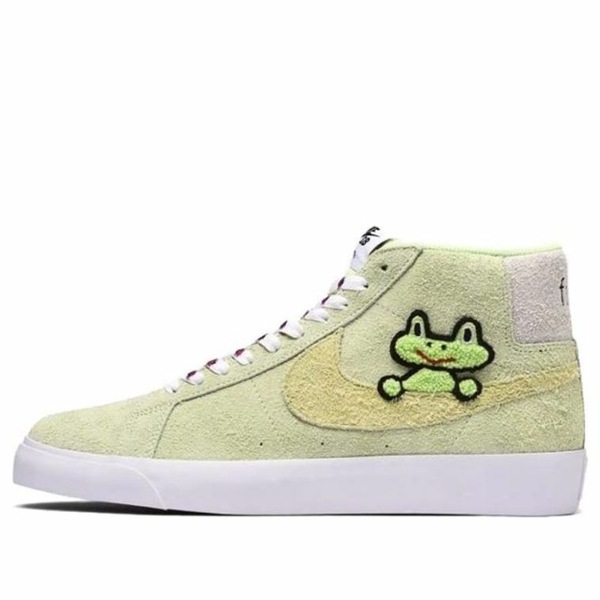 Nike ナイキ メンズ スニーカー 【Nike Frog Skateboards x Blazer Mid SB QS 'Frog Skateboards' AH6158-300】 サイズ US_8(26.0cm)｜asty