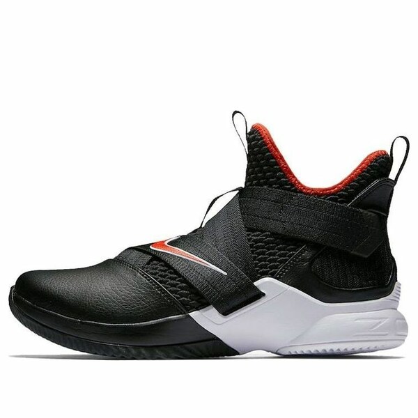 Nike ナイキ メンズ スニーカー 【Nike LeBron Soldier 12 \u0027Black Red\u0027 AO2609-001】  大いさ US_11(29.0糎) 靴-メンズ靴-スニーカー