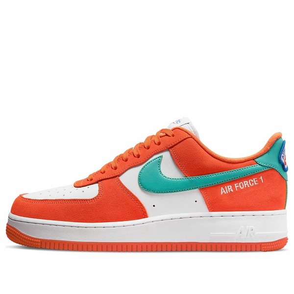 Nike ナイキ メンズ スニーカー 空軍 【Nike Air Force 1 \u002707 LV8 \u0027Athletic Club - Rush Orange Washed Teal\u0027 DH7568-800】  大きさ US_11.5(29.5糎)