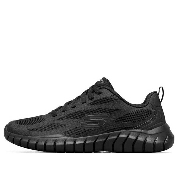 Skechers スケッチャーズ メンズ スニーカー 【Skechers Overhaul 2.0 'Pure Black' 232014-BBK】 サイズ US_9(27.0cm)｜asty