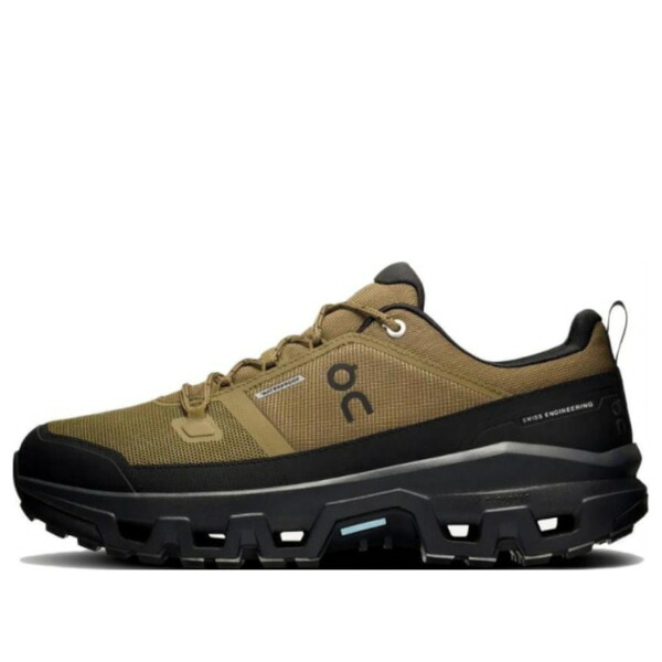 On Running オン 駈けっくら メンズ スニーカー 【On Running Cloudrock Low WP \u0027Black Brown\u0027 3MF10251473】  大いさ US_M_13 スニーカー-靴