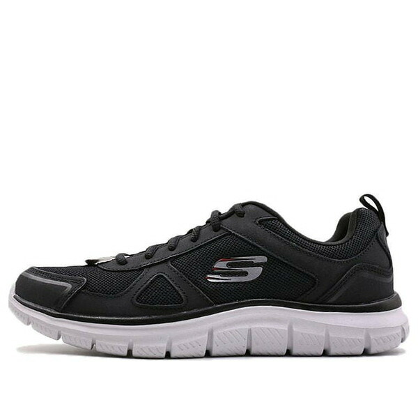 Skechers スケッチャーズ メンズ スニーカー 【Skechers Track Low-Top Running Shoes Black 52631-BKRD】 サイズ US_9(27.0cm)｜asty