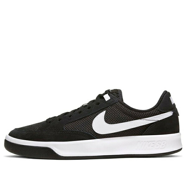Nike ナイキ メンズ スニーカー エスビー 【Nike Adversary SB \u0027Black White\u0027 CJ0887-001】  大きさ US_M_4.5