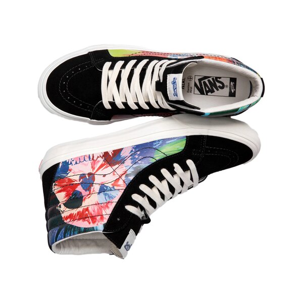 Vans バンズ メンズ スニーカー 【Vans Sk8-Hi Reissue VLT LX Damien Hirst Splatter Skull】 サイズ US_8.5(26.5cm) Multi/Black｜asty