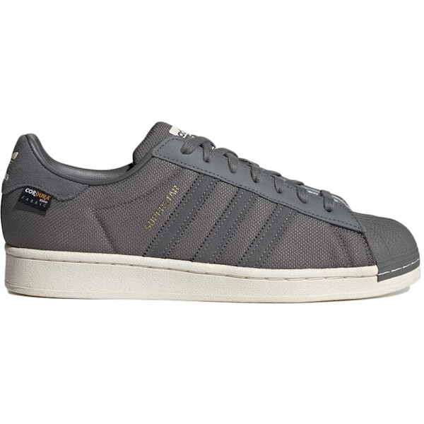 adidas アディダス メンズ スニーカー 【adidas Superstar Cordura Core Grey】 サイズ US_7(25.0cm) Grey Four/Chalk White/Gold Metallic｜asty