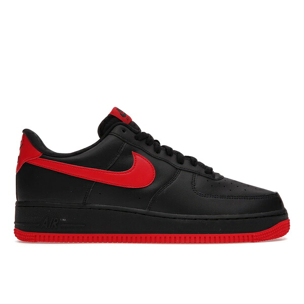 Nike ナイキ メンズ スニーカー 【Nike Air Force 1 Low Bred】 サイズ US_7(25.0cm) Black/University Red｜asty