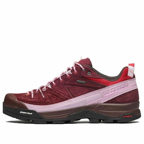 SALOMON サロモン メンズ スニーカー  【SALOMON x The Broken Arm X-Alpages GTX TBA \u0027Red Pink\u0027 473461】  大きさ US_10.5(28.5珊)