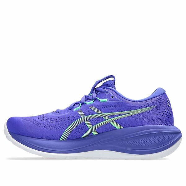 ASICS アシックス メンズ スニーカー  【ASICS Gel-Cumulus 28 \u0027Cobalt Burst Illuminate Green\u0027 1011C143-401】  大きさ US_M_16