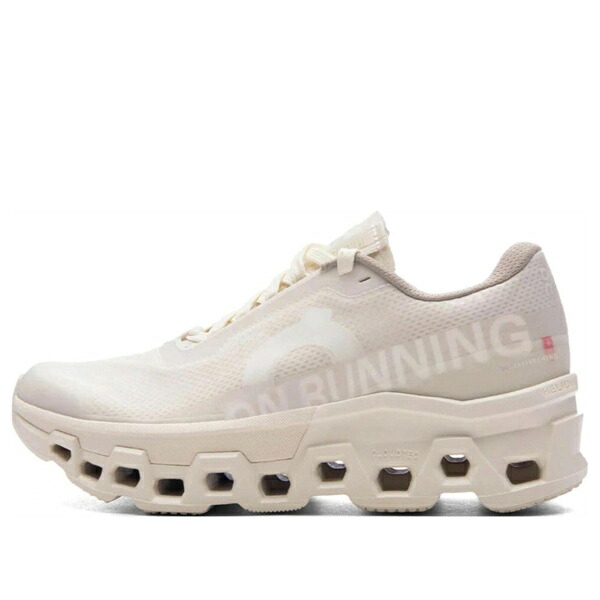 On Running オン 駈けっくら メンズ スニーカー  【On Running x Invincible Cloudmonster 2 \u0027Ivory White\u0027 3ME30491195】  大いさ US_12.5(30.5糎)