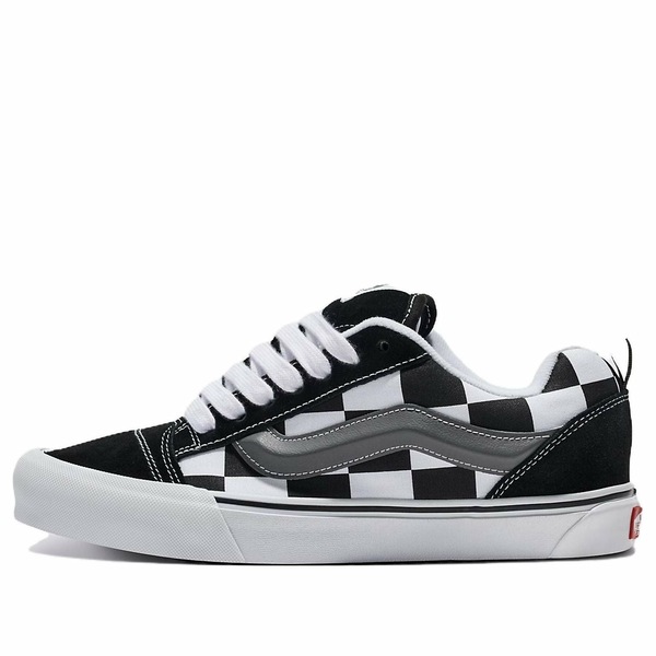 Vans バンズ メンズ スニーカー  【Vans Knu Skool Mega Check \u0027Black White\u0027 VN0009QCCJJ】  大きさ US_M_4