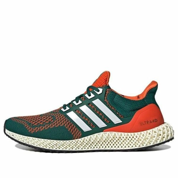 adidas アディダス メンズ スニーカー 【adidas Ultra 4D 'Miami Hurricanes' Q46439】 サイズ US_12.5(30.5cm)｜asty