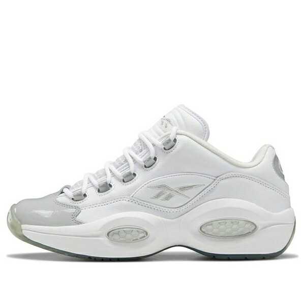 Reebok リーボック メンズ スニーカー  【Reebok Question Low \u0027White Grey\u0027 GZ0366】  大きさ US_7.5(25.5糎)