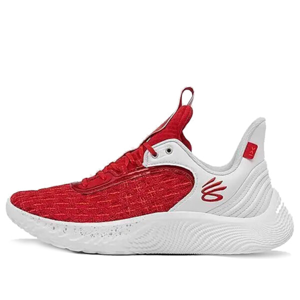 Under Armour アンダーアーマー メンズ スニーカー  【Curry Brand Curry 9 Team \u0027White Red\u0027 3025631-100】  大きさ US_8.5(26.5糎)