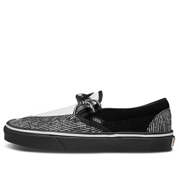 Vans バンズ メンズ スニーカー 【Vans The Nightmare Before Christmas x Classic Slip-On 'Jack Skellington Bowtie' VN0A4BV3T4V】 サイズ US_10.5(28.5cm)｜asty
