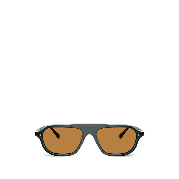 オリバーピープルズ メンズ サングラス・アイウェア アクセサリー Estin pilot-frame sunglasses Black|asty