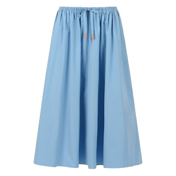 マルニ レディース スコート ボトムス Drawstring gathered MIDI skirt Blue