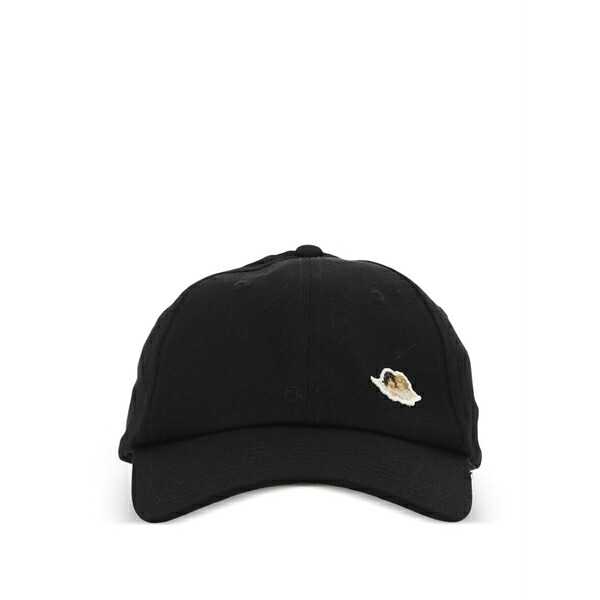 フィオルッチ レディース かぶり笠 佩び物 Angels-patch baseball cap Black