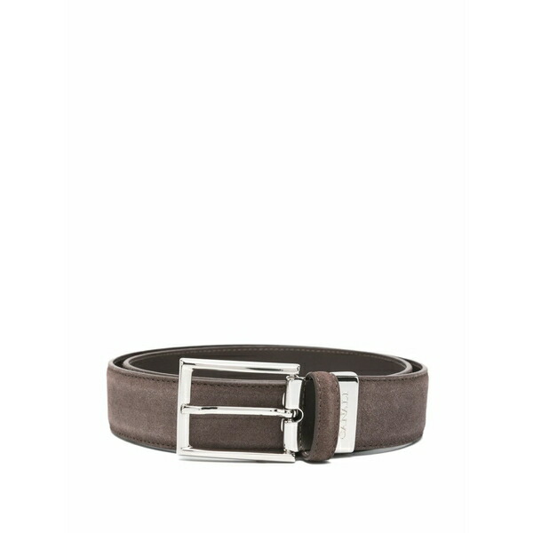 カナーリ メンズ ベルト アクセサリー Leather belt Brown｜asty