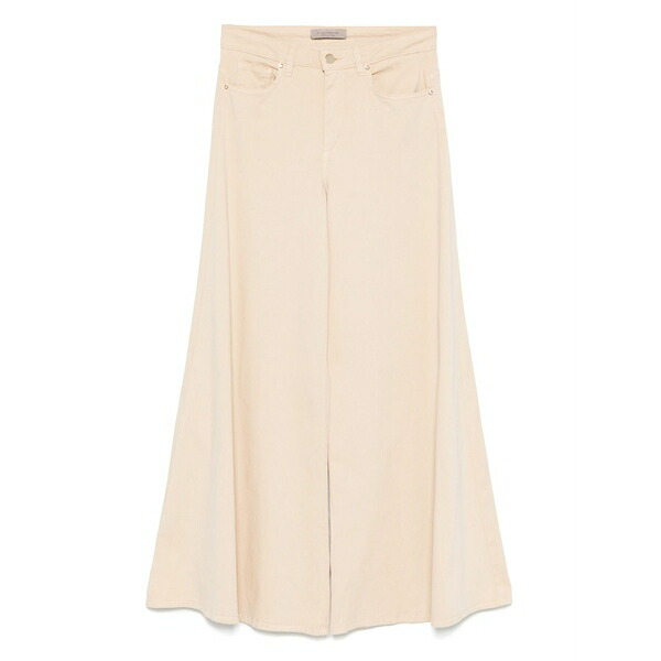 ディー・エクステリア レディース 心地好いズボン下 ボトムス Cotton trousers Neutrals