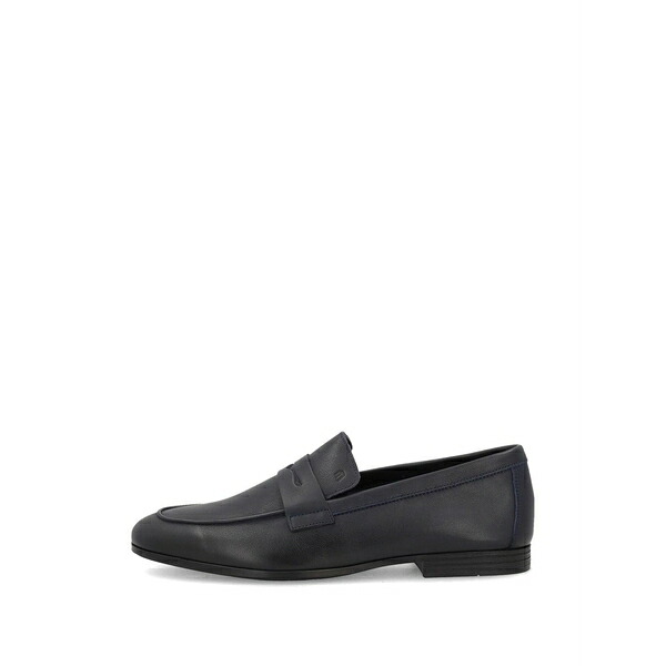 亭主もち メンズ スリッポン・ローファー シューズ Deconstructed leather loafers Blue