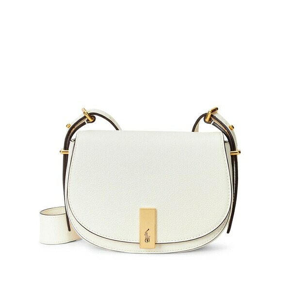 ラルフローレン レディース ショルダーバッグ 御徒面子 Small polo id crossbody bag White