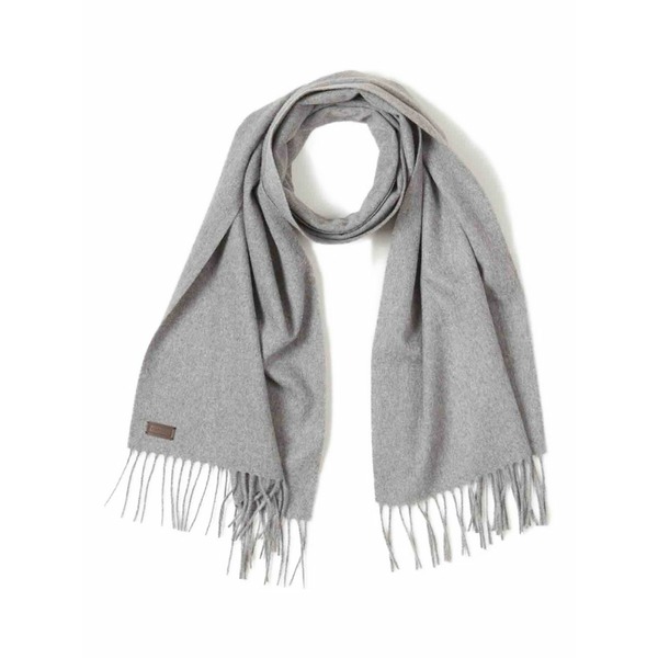 カナーリ メンズ えり巻き・袈裟・えり巻き 付属物 Fringed cashmere scarf Grey