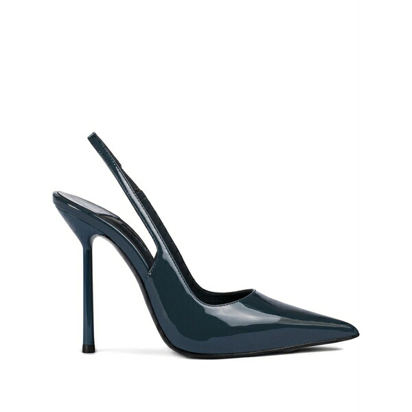 ル シラ レディース パンプス シューズ 120粍 bella slingback pumps Blue