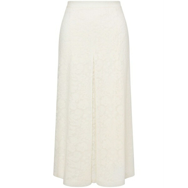 フィロソフィーデロレンゾセラフィーニ レディース スコート ボトムス Floral-lace MIDI skirt White