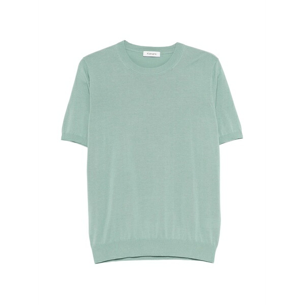 カングラ  メンズ プルオーバー トップス Short sleeve t-shirt Green