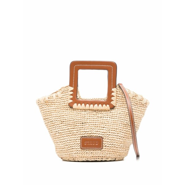 ステゥド レディース トートバッグ 御徒面子 Mini shirley tote bag Neutrals