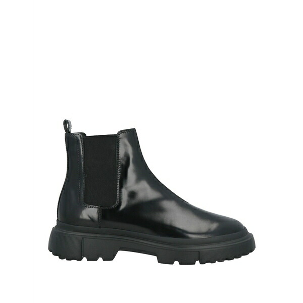 【送料無料】 ホーガン メンズ ブーツ シューズ Ankle boots Black|asty