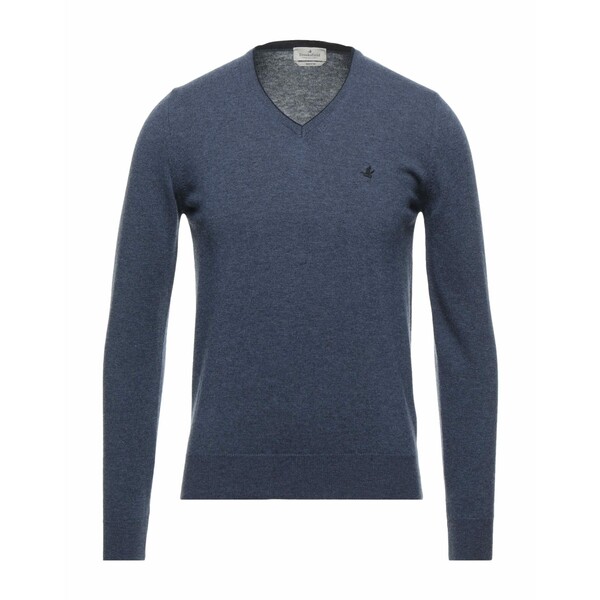 【送料無料】 ブルックスフィールド メンズ ニット&セーター アウター Sweaters Blue