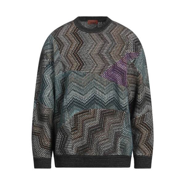 【送料無料】 ミッソーニ メンズ ニット&セーター アウター Sweaters Brown｜asty