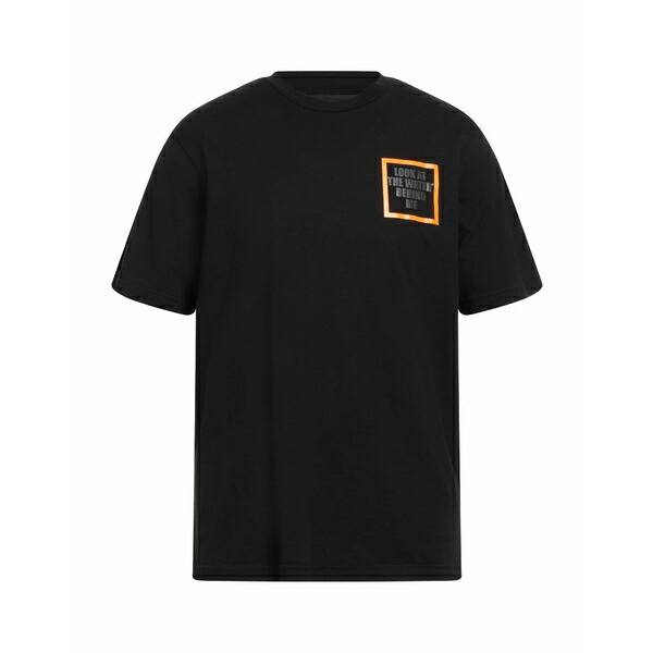 【送料無料】 アウゼア メンズ Tシャツ トップス T-shirts Black