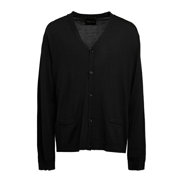 【送料無料】 ロベルトコリーナ メンズ カーディガン アウター Cardigans Black