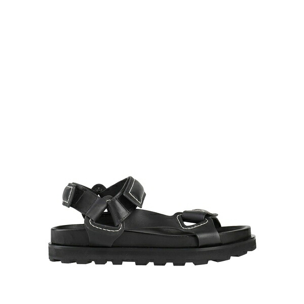 【貨物輸送無料】 ジル・サンダー メンズ サンダル シューズ Sandals Black