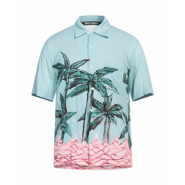 【送料無料】 パーム・エンジェルス メンズ シャツ トップス Shirts Azure｜asty