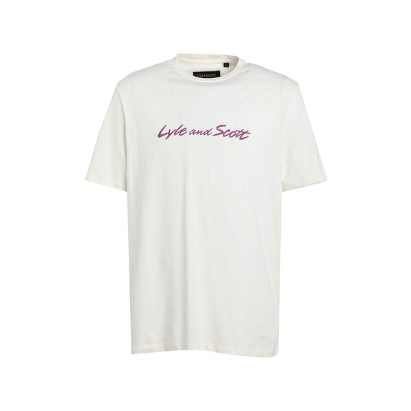 【送料無料】 ライルアンドスコット メンズ Tシャツ トップス T-shirts White