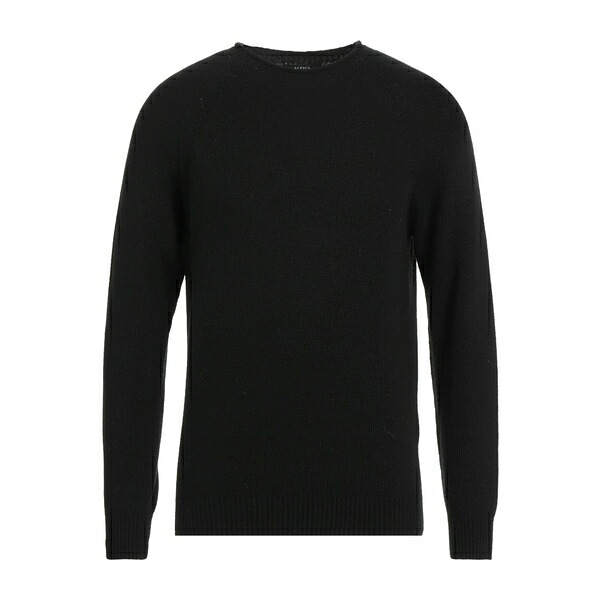 【送料無料】 アルファス テューディオ メンズ ニット&セーター アウター Sweaters Black｜asty