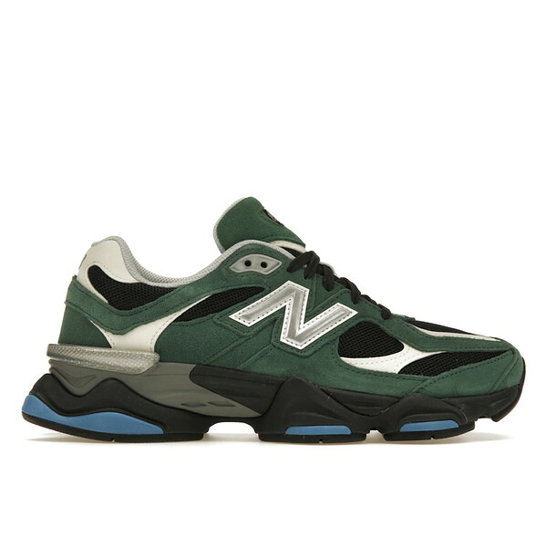 New Balance ニュー平衡にする メンズ スニーカー  【New Balance 9060 Team Forest Green】  大いさ US_7(25.0糎) Team Forest Green/Black/Blue メンズ靴-スニーカー