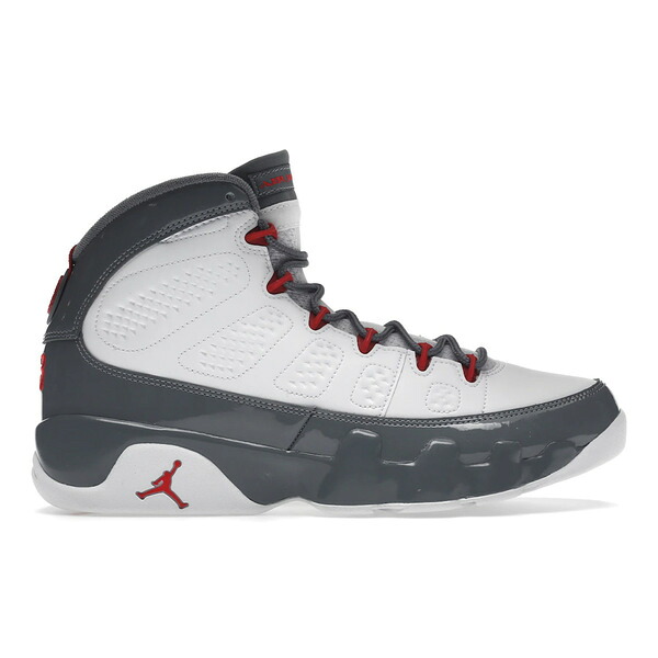 Jordan ジョーダン メンズ スニーカー  【Jordan 9 Retro Fire Red】  サイズ US_7(25.0cm) White/Fire Red/Cool Grey