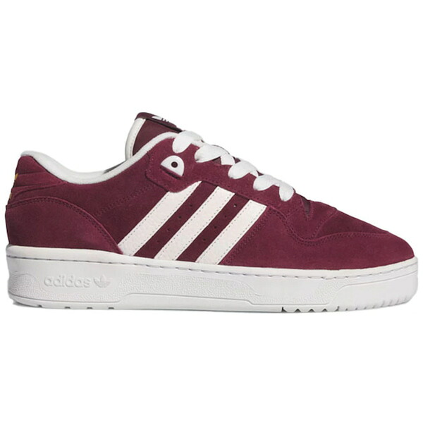 adidas アディダス メンズ スニーカー  【adidas Rivalry Low Maroon】  大いさ US_8.5(26.5糎) Team Maroon/Cloud White/Crystal White メンズ靴-スニーカー