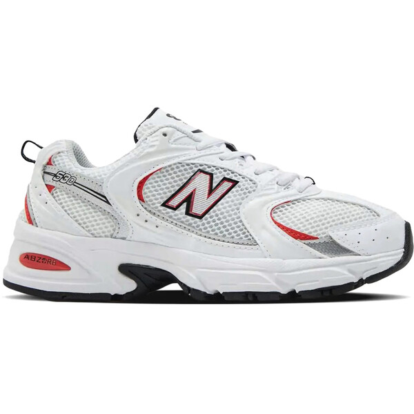 New Balance ニューバランス メンズ スニーカー 【New Balance 530 White Blast Red】 サイズ US_6(24.0cm) White/Blast Red｜asty